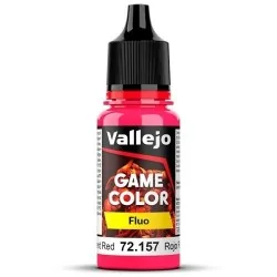 Compra Rojo Fluorescente Game Color Fluo Vallejo 18 ml (72157) de Vall