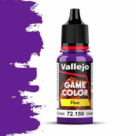 Comprar Violeta Fluorescente Game Color Fluo Vallejo 18 ml (72159) bar