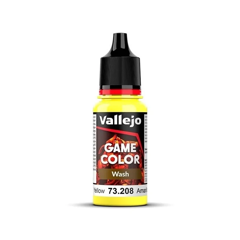 Comprar Amarillo Game Color Wash Lavado Vallejo 18 ml (73208) barato a