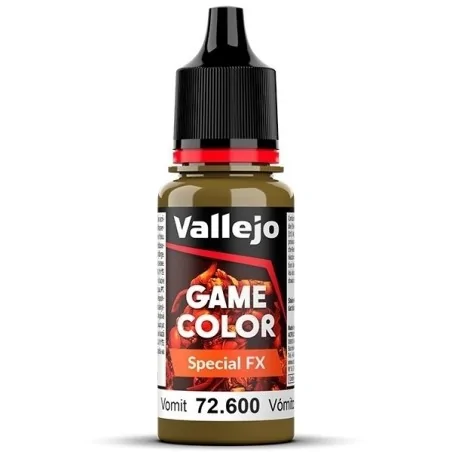 Comprar Vómito Game Color Special FX Vallejo 18 ml (72600) barato al m