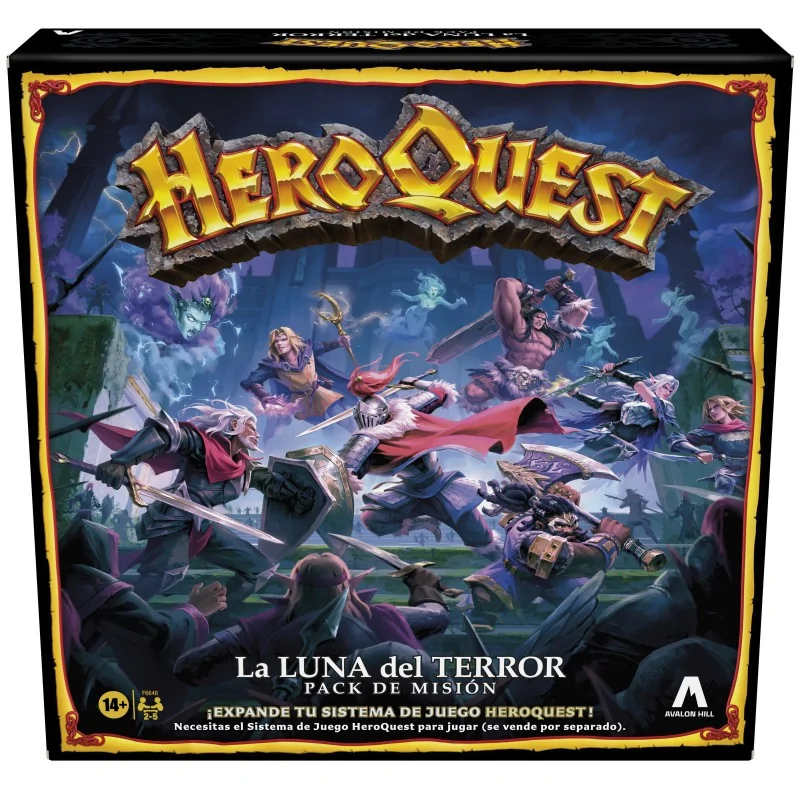 Compra Heroquest: La Luna de Avalon hill al mejor precio (38,24 €)