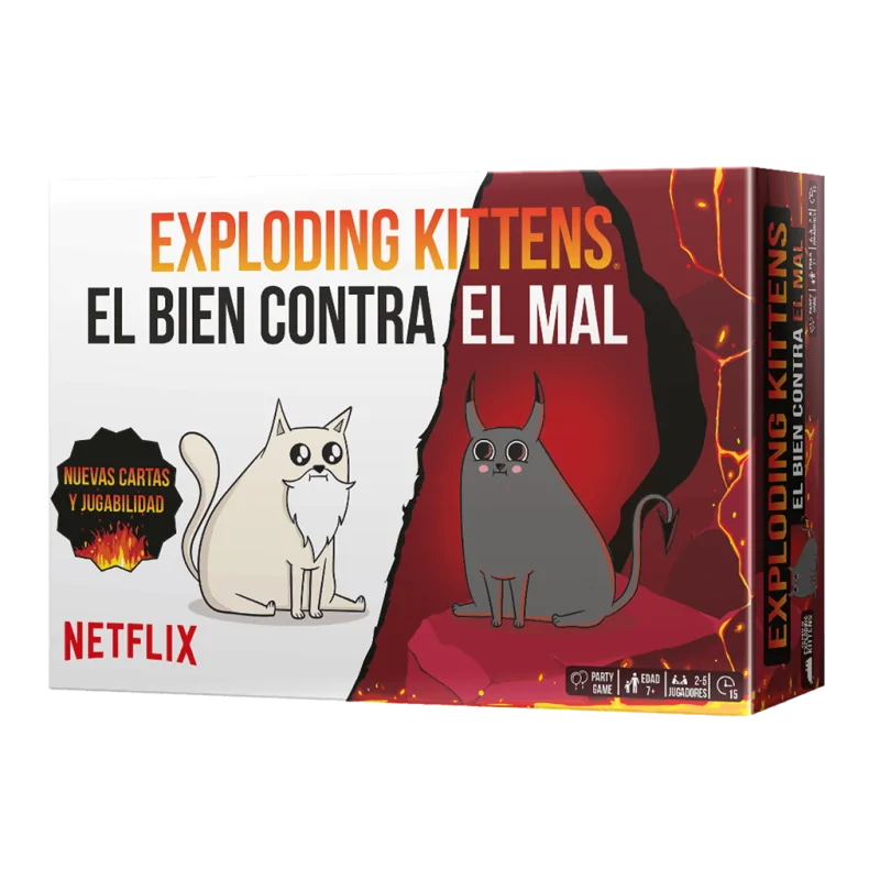 Comprar Exploding Kittens Good vs. Evil barato al mejor precio 21,99 €