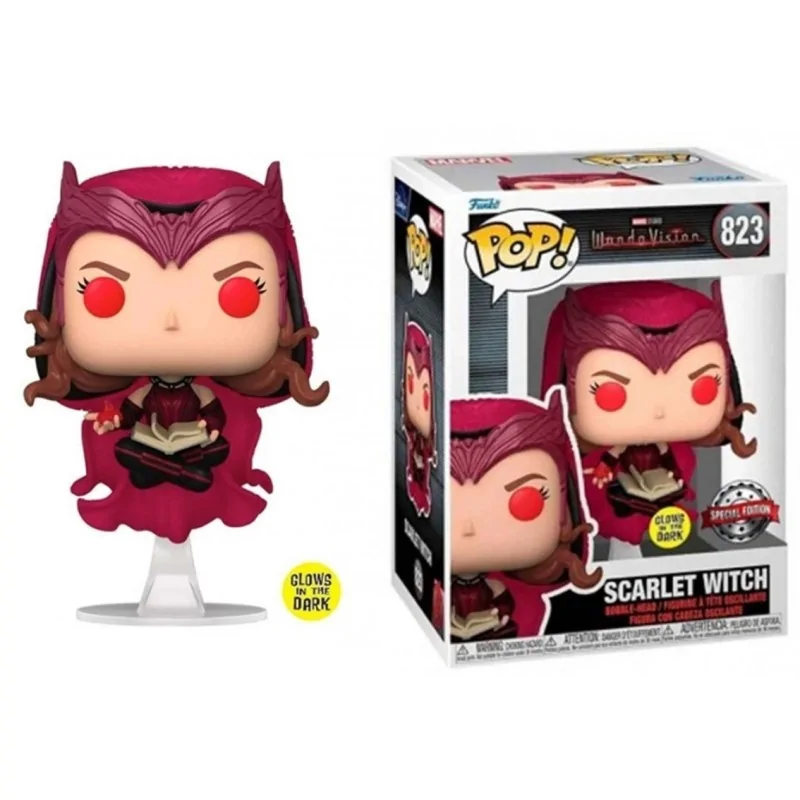 Comprar Funko pop marvel wandavision glows scarlet barato al mejor pre