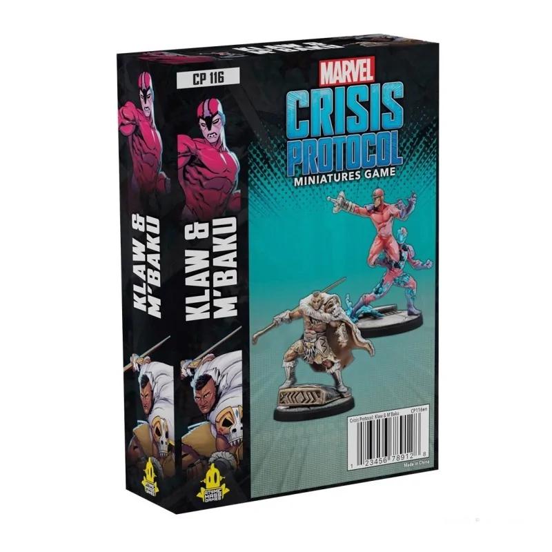 Comprar Marvel Crisis Protocol: Klaw and M’Baku (Inglés) barato al mej