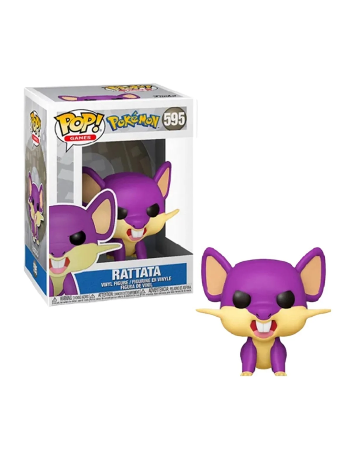 Comprar Funko pop pokemon rattata 48398 barato al mejor precio 18,66 €