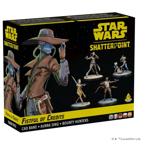 Comprar Star Wars Shatterpoint: Fistful of Credits Cad Bane Squad Pack