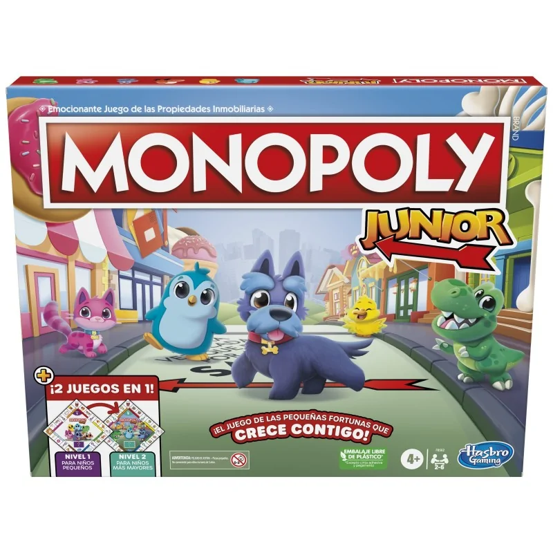 Compra Monopoly Junior de Hasbro al mejor precio (24,29 €)