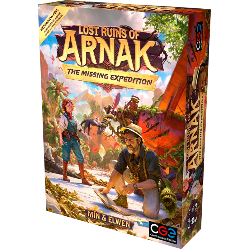 Comprar Lost Ruins of Arnak: The Missing Expedition (Inglés) barato al