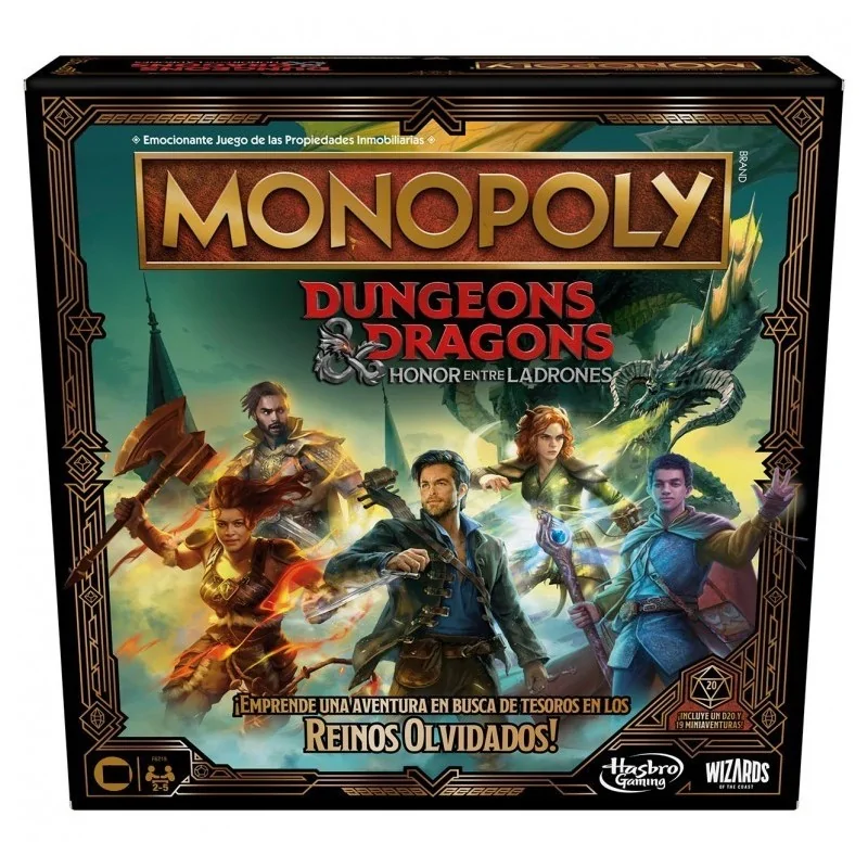 Compra Monopoli Dungeons & Drangons: Honor de Los Dragones de Hasbro a