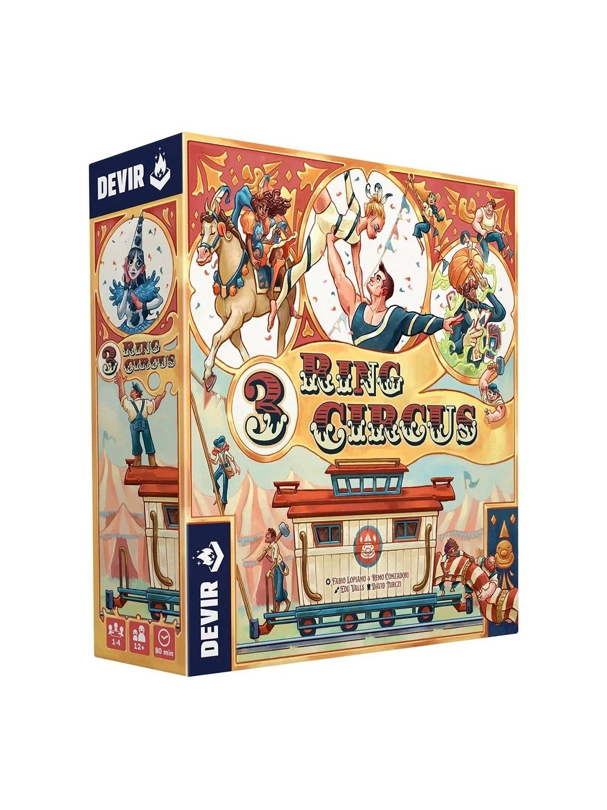 Compra 3 Ring Circus de Devir al mejor precio (31,49 €)