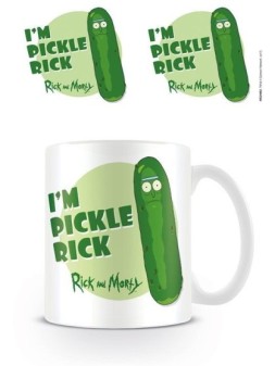 Rick y Morty Taza Pickle Rick de Pyramid en Merchandising | La Cueva Roja