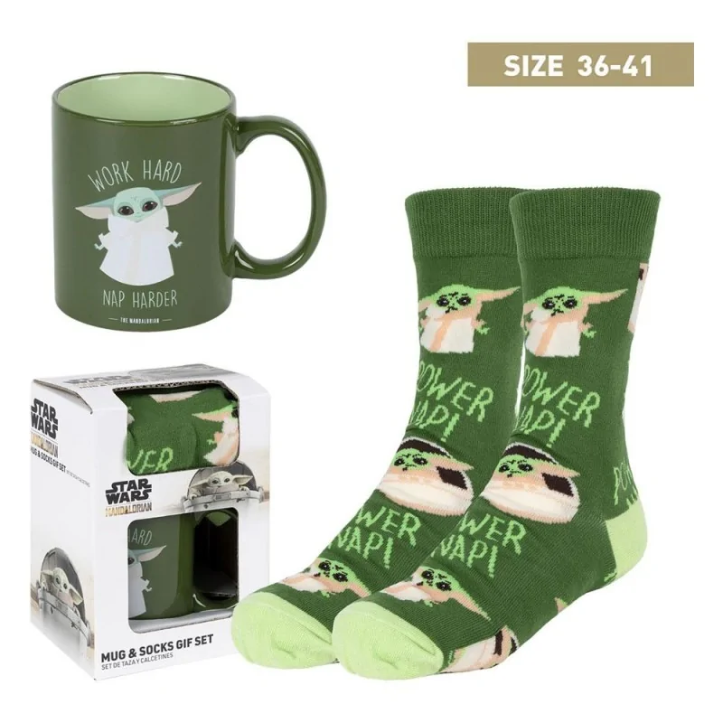 Comprar Star Wars: The Mandalorian Taza y Calcetines Set Grogu 36-41 b