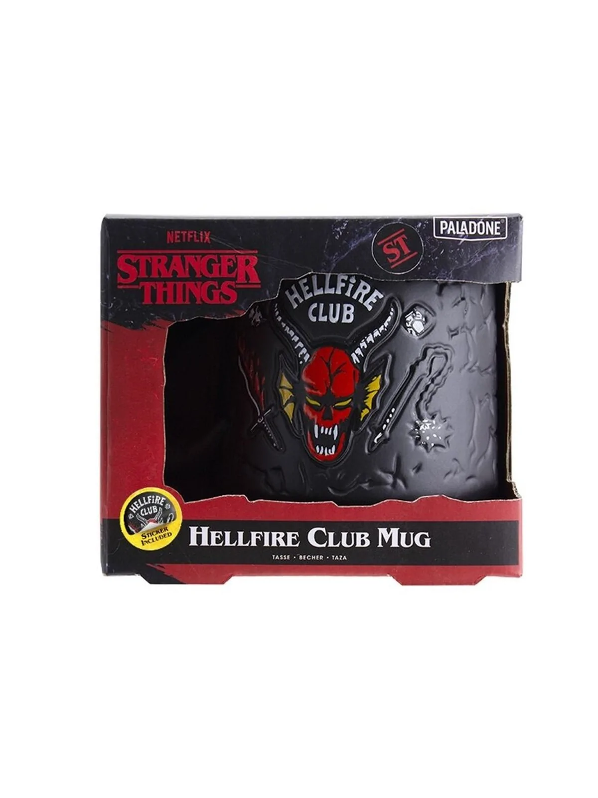 Comprar Taza con relieve paladone stranger things barato al mejor prec