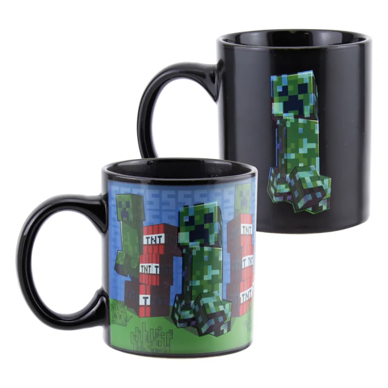 Comprar Taza termica paladone minecraft creeper barato al mejor precio