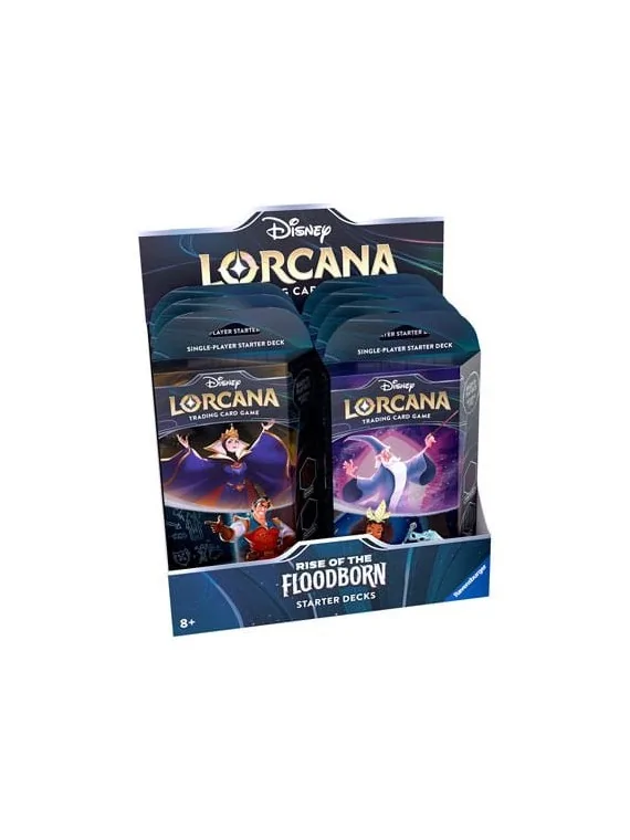 Compra Disney Lorcana TCG Rise of the Floodborn Mazos de Inicio Exposi