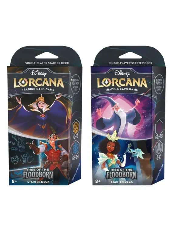 Comprar Disney Lorcana TCG Rise of the Floodborn Mazos de Inicio Expos