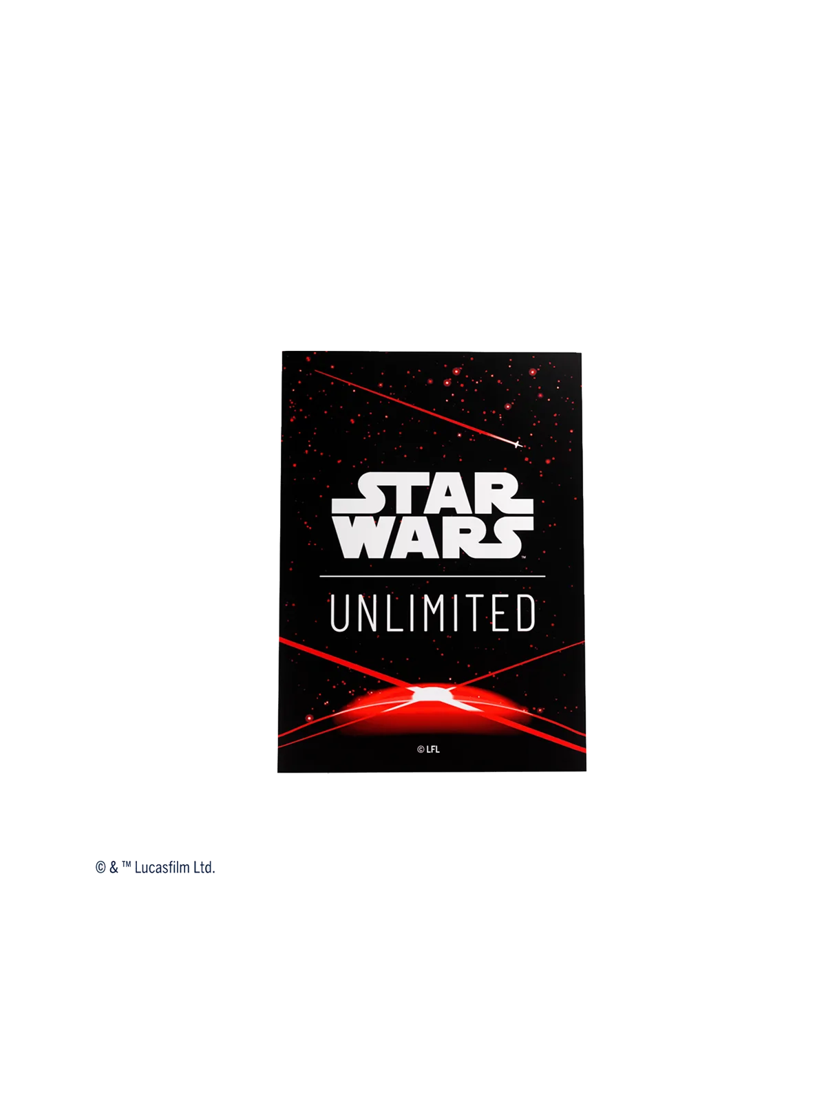 Compra Star Wars Unlimited: Art Sleeves Double Space Red de Gamegenic 
