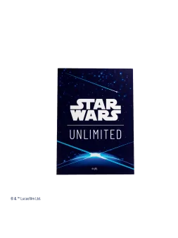 Compra Star Wars Unlimited: Art Sleeves Double Space Blue de Gamegenic