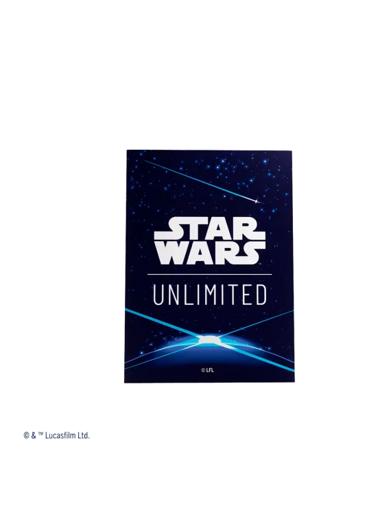 Compra Star Wars Unlimited: Art Sleeves Double Space Blue de Gamegenic