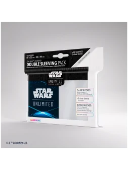 Compra Star Wars Unlimited: Art Sleeves Double Space Blue de Gamegenic