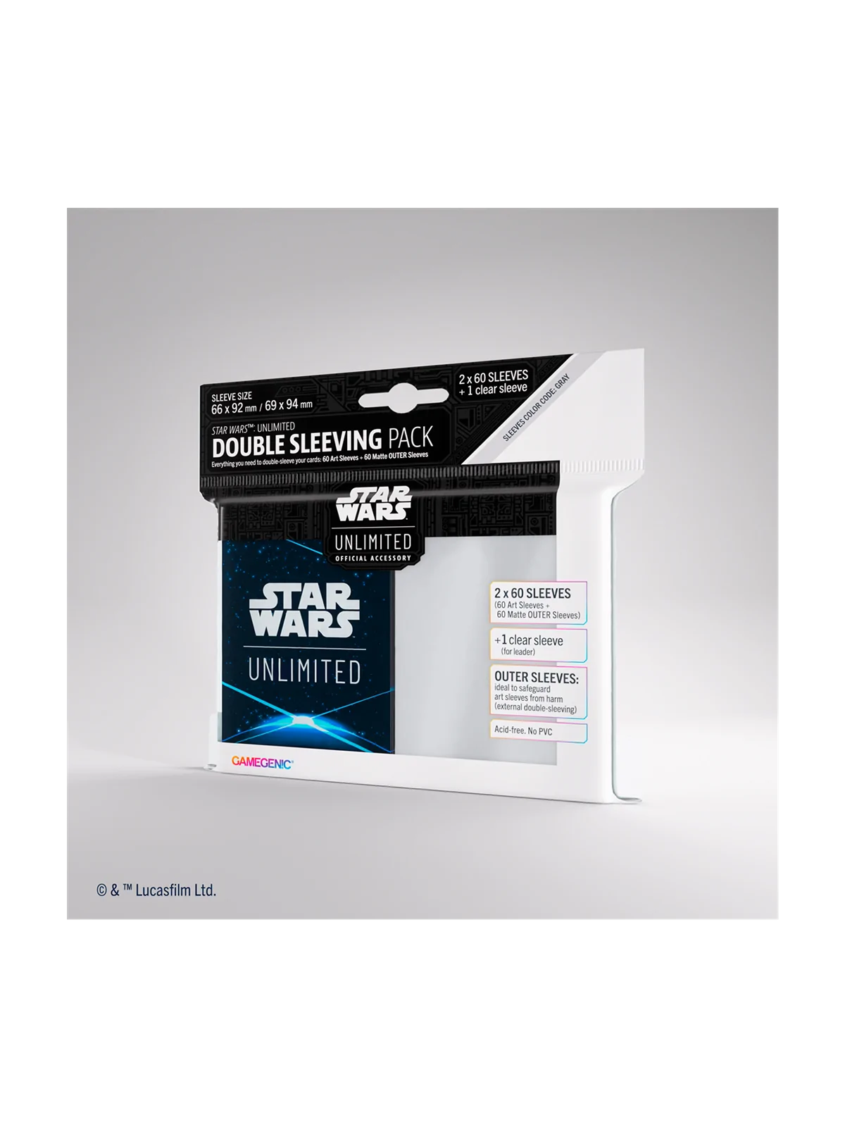 Comprar Star Wars Unlimited: Art Sleeves Double Space Blue barato al m