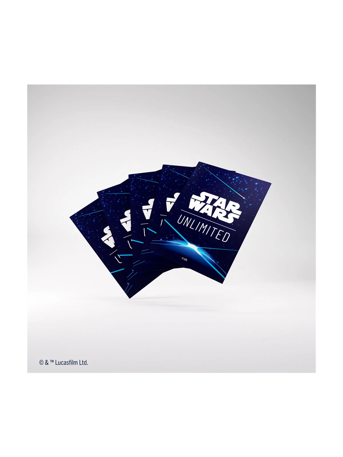 Compra Star Wars Unlimited: Art Sleeves Double Space Blue de Gamegenic
