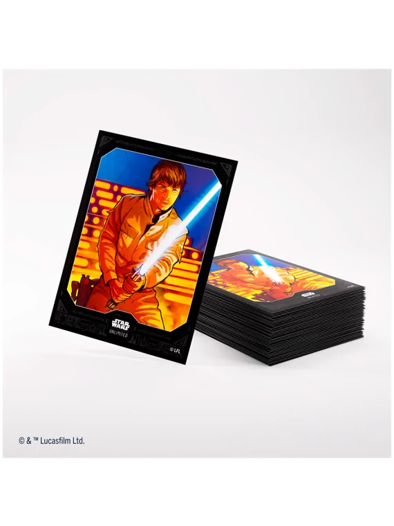 Compra Star Wars Unlimited: Art Sleeves Double Luke Skywalker de  al m