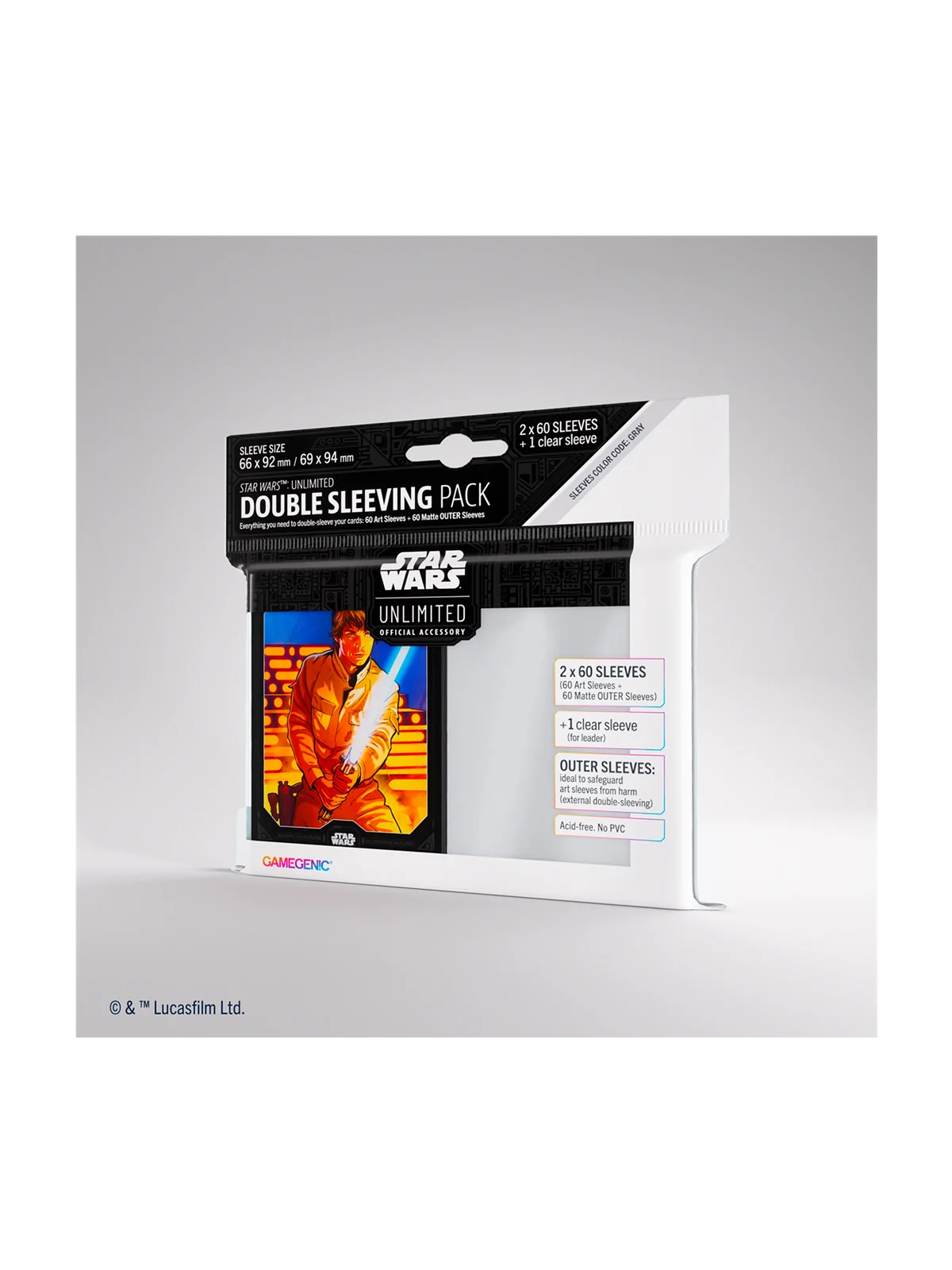 Compra Star Wars Unlimited: Art Sleeves Double Luke Skywalker de  al m