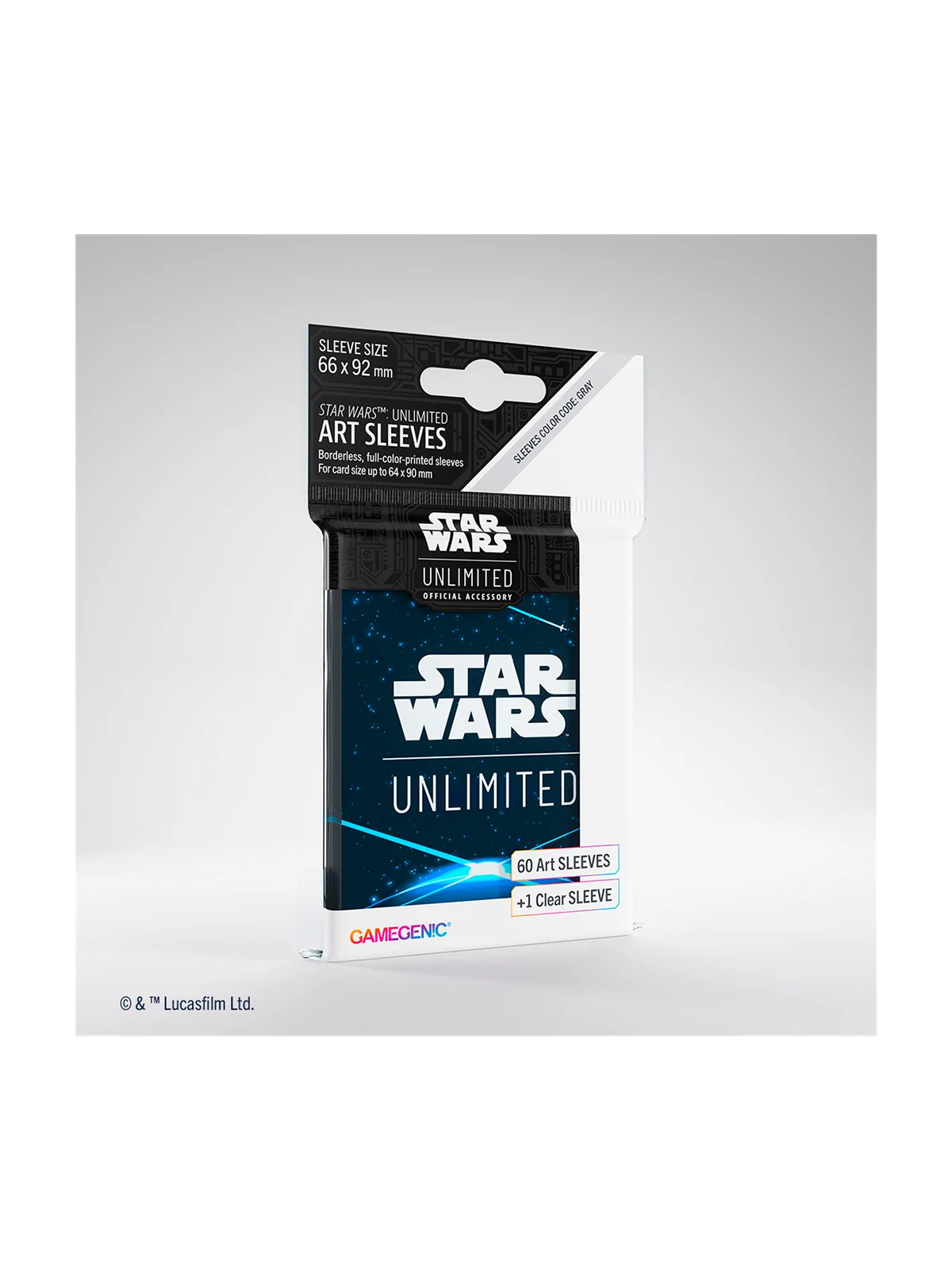 Compra Star Wars Unlimited: Art Sleeves Space Blue de Gamegenic al mej