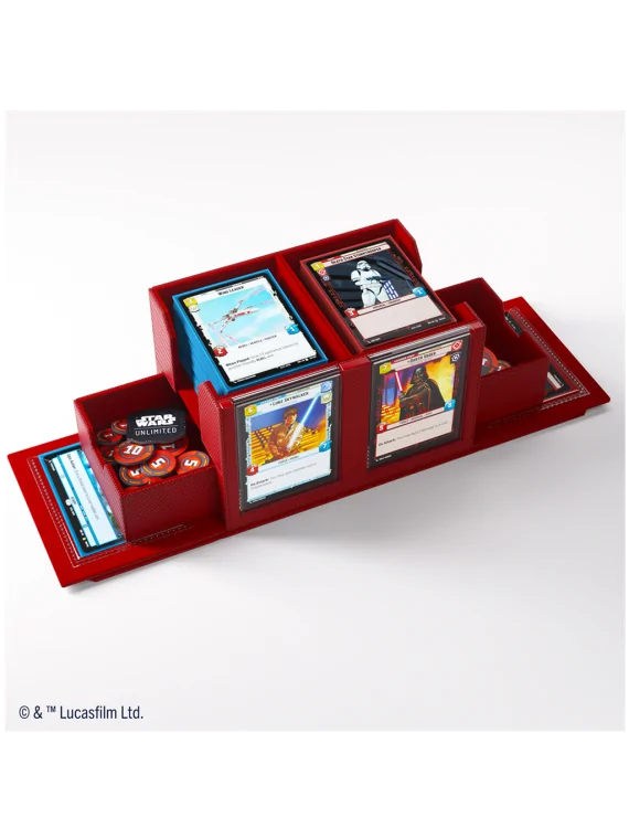 Compra Star Wars: Unlimited Double Deck Pod Red de Gamegenic al mejor 