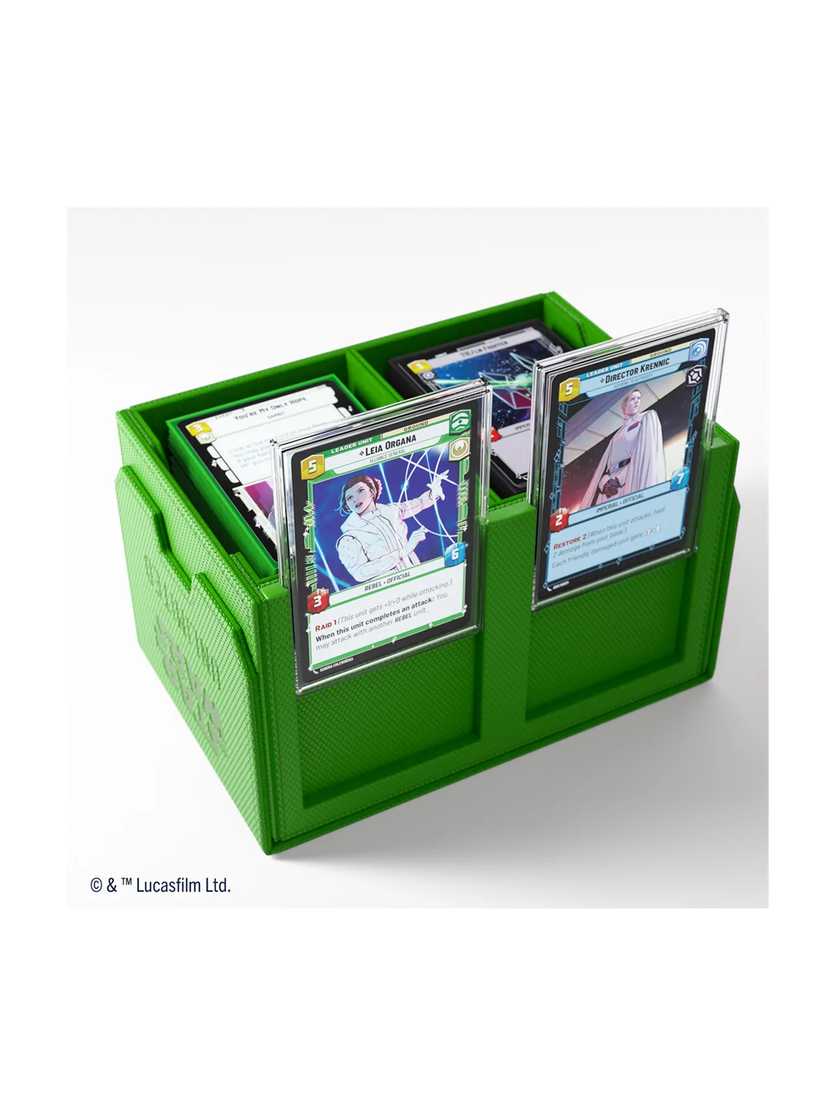 Compra Star Wars: Unlimited Double Deck Pod Green de Gamegenic al mejo