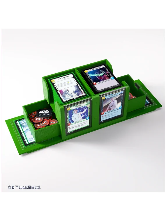 Compra Star Wars: Unlimited Double Deck Pod Green de Gamegenic al mejo