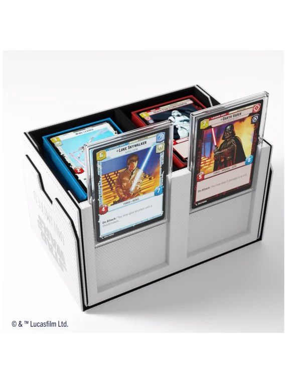 Compra Star Wars: Unlimited Double Deck Pod White/Black de Gamegenic a