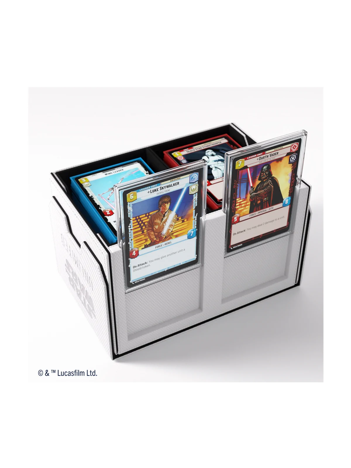 Compra Star Wars: Unlimited Double Deck Pod White/Black de Gamegenic a