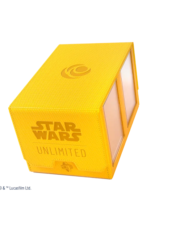 Compra Star Wars: Unlimited Double Deck Pod Yellow de Gamegenic al mej