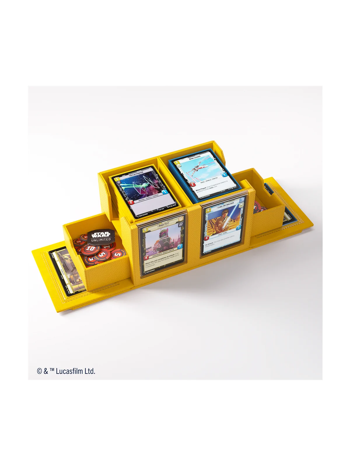 Compra Star Wars: Unlimited Double Deck Pod Yellow de Gamegenic al mej