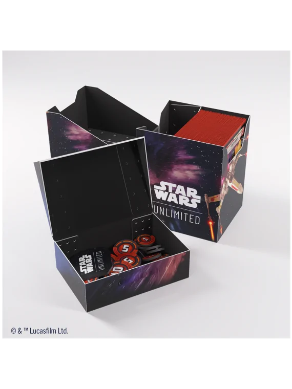 Compra Star Wars: Unlimited Soft Crate X-Wing/TIE Fighter de Gamegenic