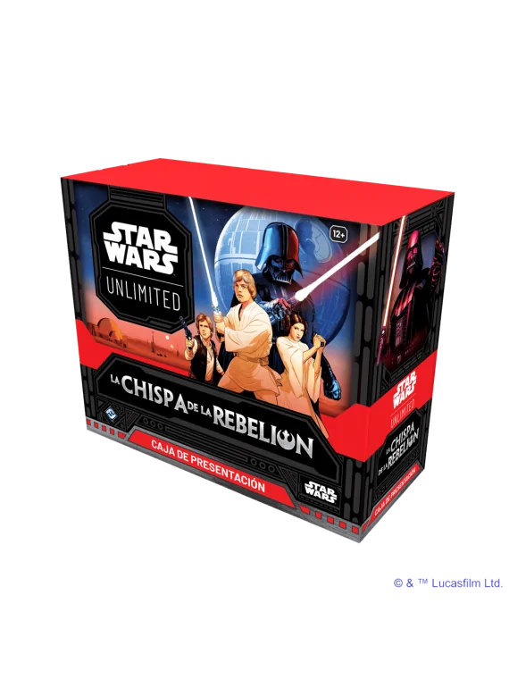 Compra Star Wars Unlimited: La Chispa de la Rebelión Caja de Presentac