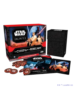 Compra Star Wars Unlimited: La Chispa de la Rebelión Caja de Presentac