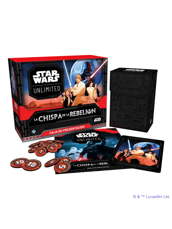 Compra Star Wars Unlimited: La Chispa de la Rebelión Caja de Presentac