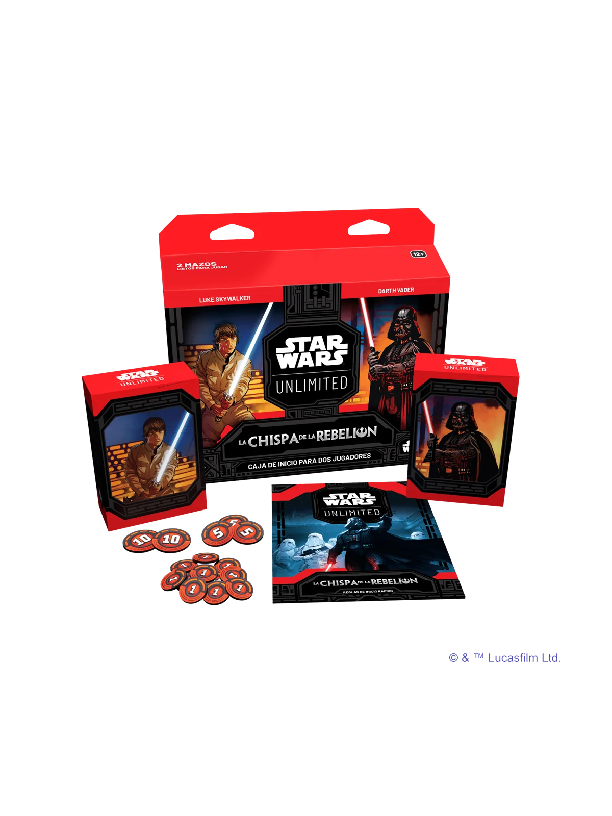 Compra Star Wars Unlimited: La Chispa de la Rebelión Caja Inicio de Fa