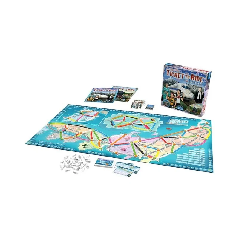Compra ¡Aventureros al Tren! Italia & Japón de Asmodee al mejor precio