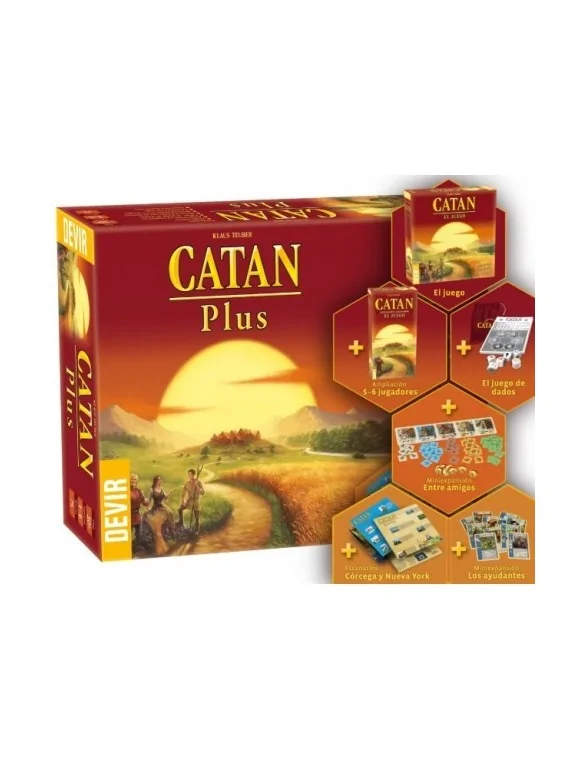 Comprar Catan Plus barato al mejor precio 59,50 € de Devir