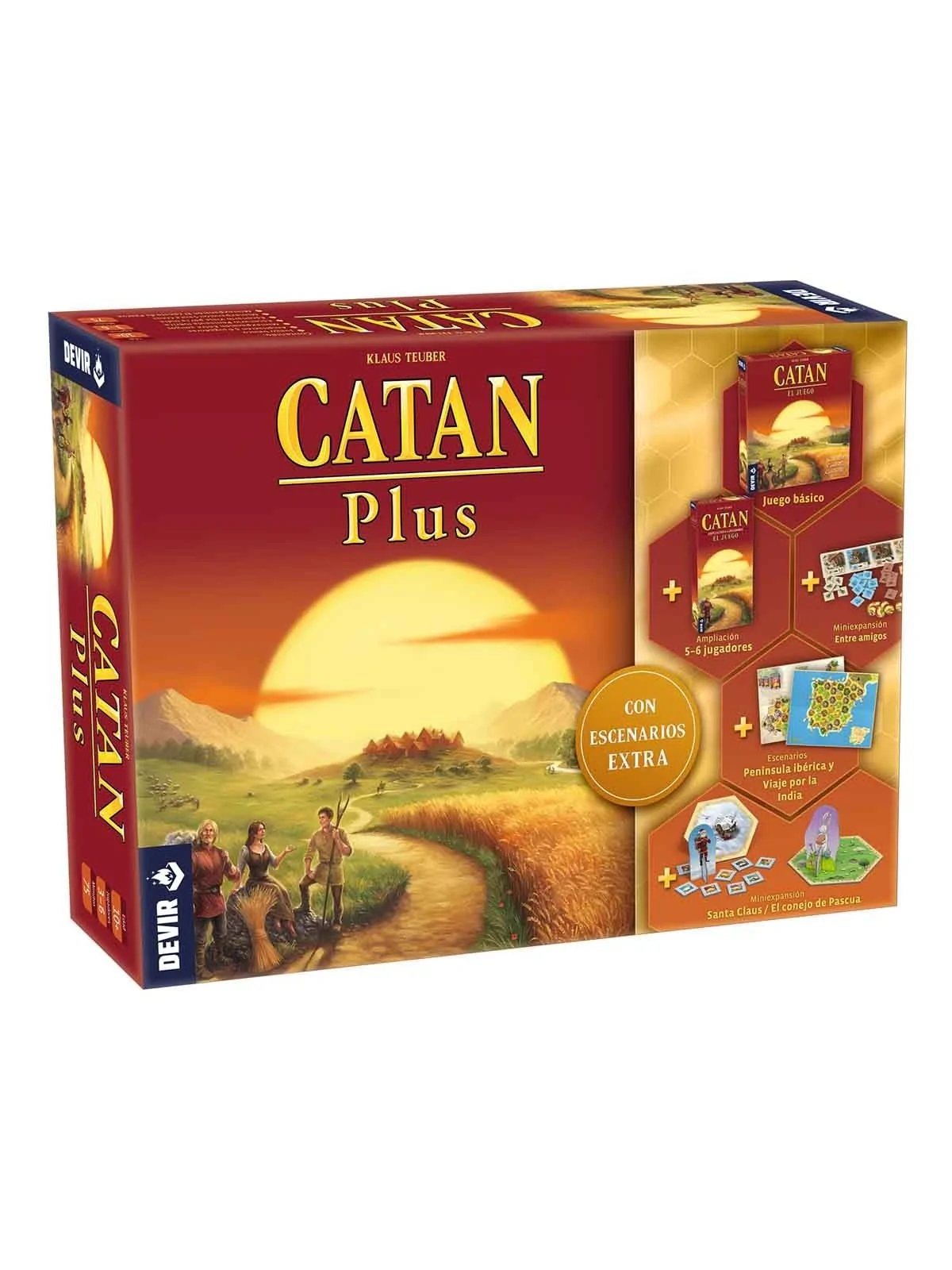 Comprar Catan Plus 2023 barato al mejor precio 58,50 € de 