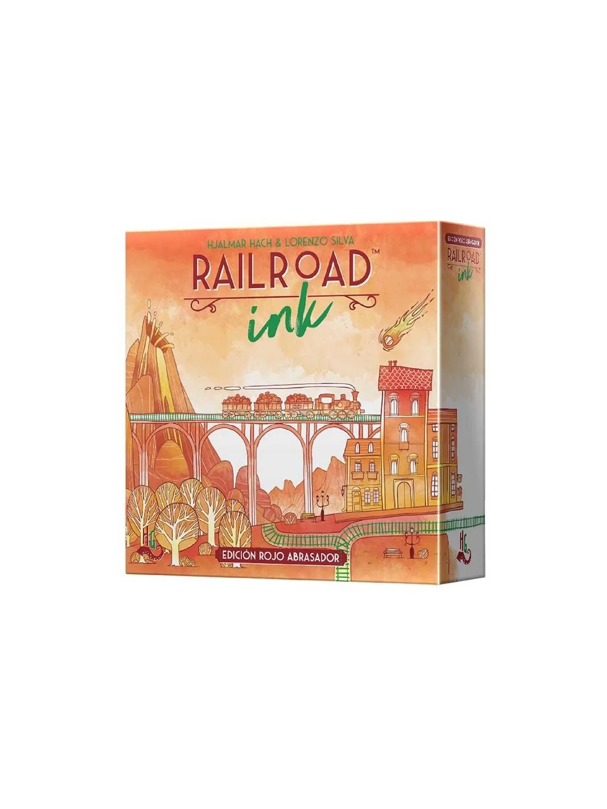 Comprar Railroad Ink: Edición Rojo Abrasador barato al mejor precio 13