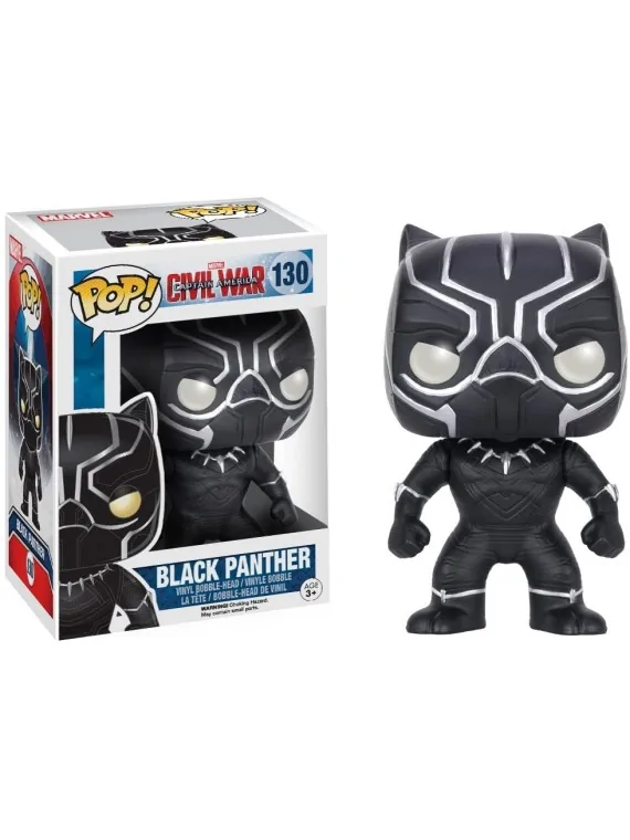 Compra Funko POP! Marvel: Civil War - Black Panther (130) de Funko al 