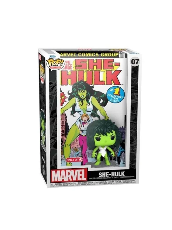 Compra Funko POP! Marvel Comic Cover: She-Hulk (07) de Funko al mejor 