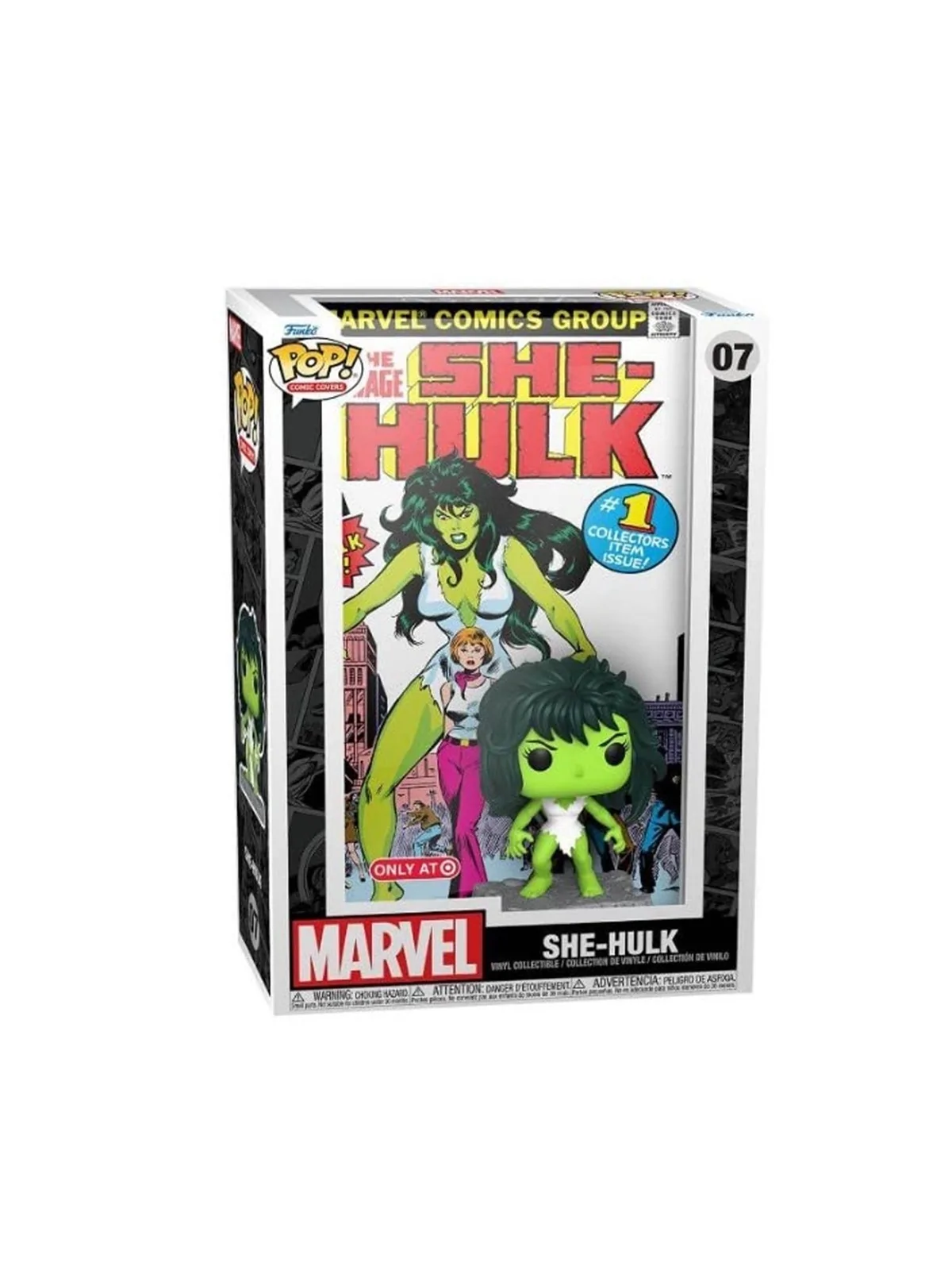 Compra Funko POP! Marvel Comic Cover: She-Hulk (07) de Funko al mejor 