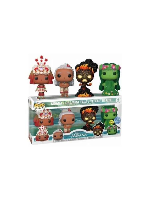 Comprar Funko POP! Disney Moana: Moana/ Gramma/ Tala/ Te ka/ Te Fiti (