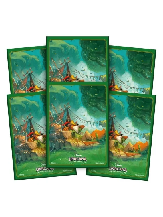 Comprar Disney Lorcana TCG Fundas de Cartas Robin Hood (Inglés) barato